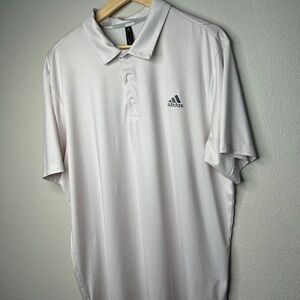 Adidas Men’s Polka Dot Golf Polo Shirt Size XL